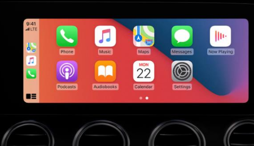 镇海apple维修网点分享如何将iPhone连接到CarPlay 